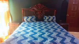 bed set / king size bed / double bed /side tables/ furniture