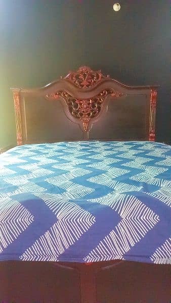 bed set / king size bed / double bed /side tables/ furniture 1