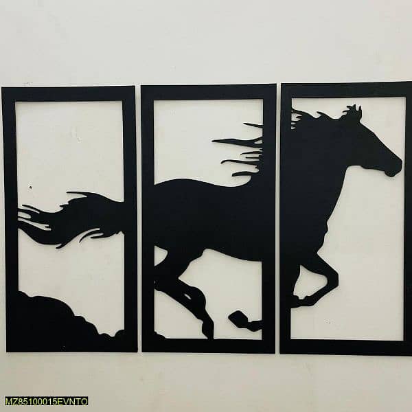 Horse MDF Wall Decor 0