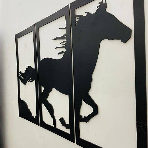 Horse MDF Wall Decor 1