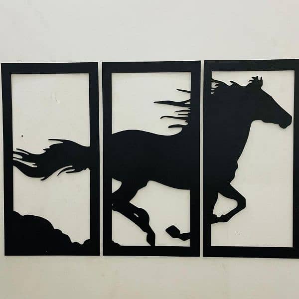 Horse MDF Wall Decor 2