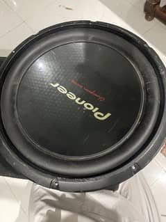 Pioneer Champion Series woofer | TS- W310D4 | Bass Tube | Deck