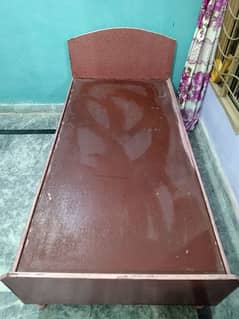 Single Wooden Bed 3 feet x 6.5 feet