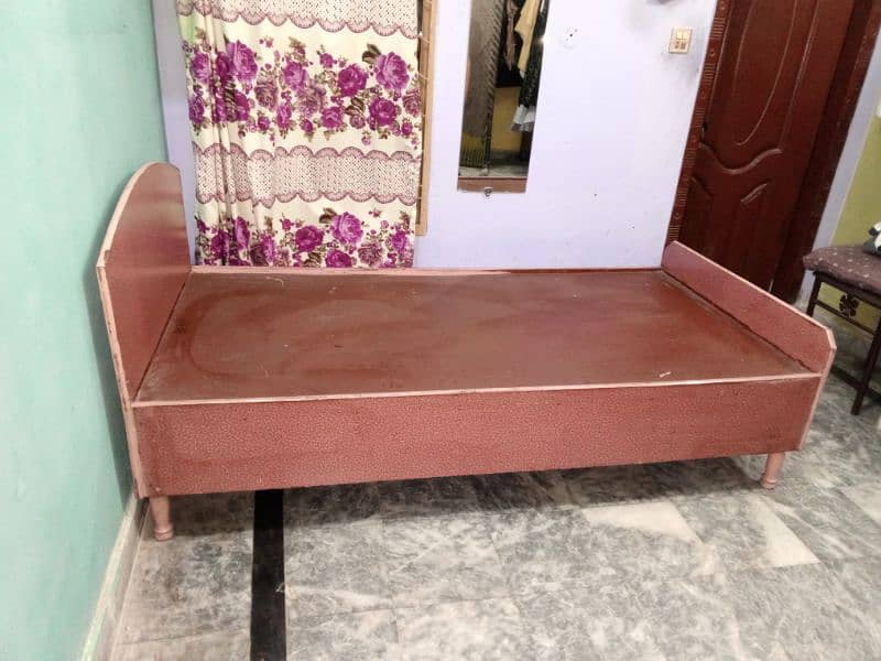 Single Wooden Bed 3 feet x 6.5 feet 6