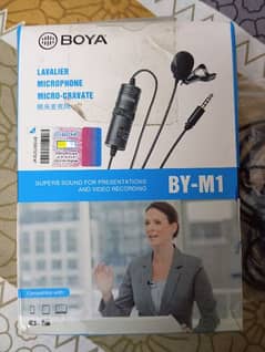 2 Microphone boya m1 and tiktok mic