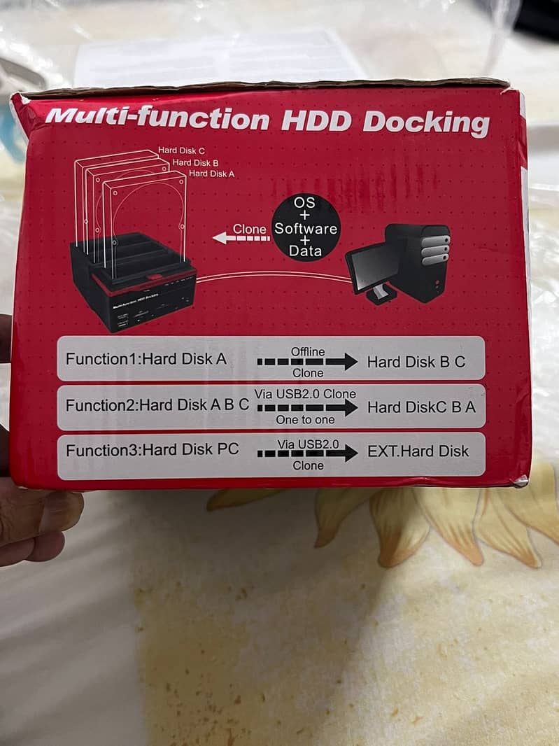 Multi-function HDD Docking SATA/IDE USB 2.0 1