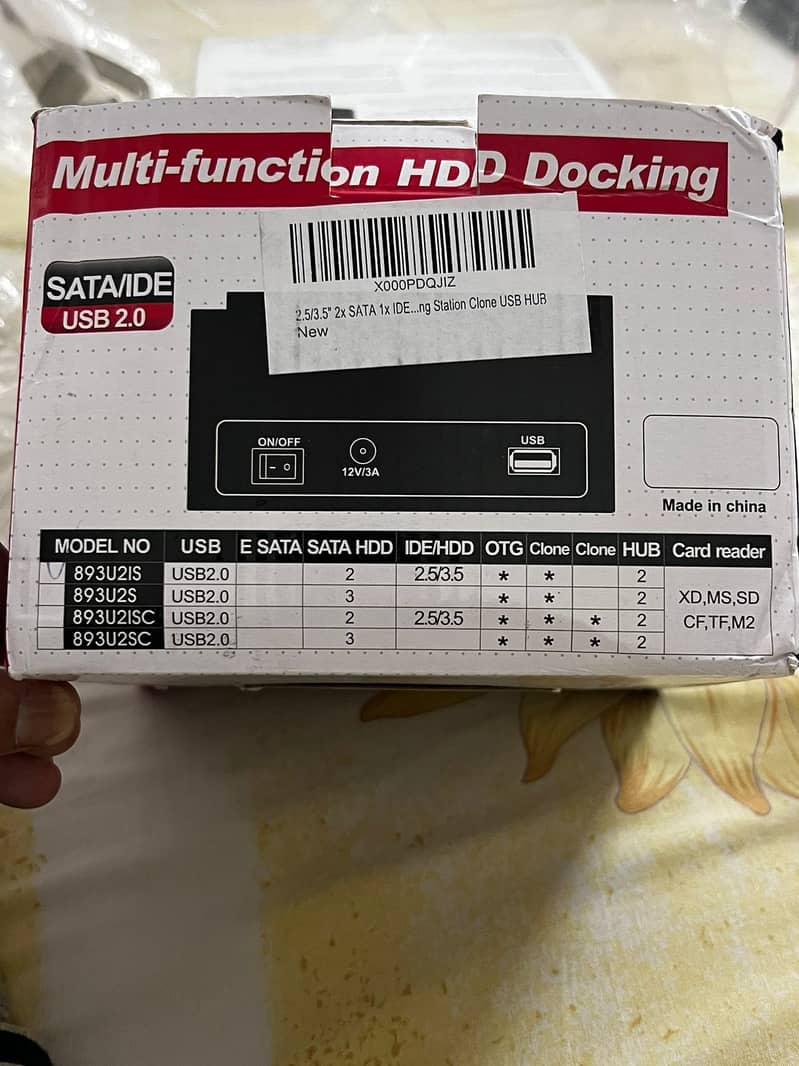 Multi-function HDD Docking SATA/IDE USB 2.0 2