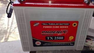 Phoenix Tx-2500 Tall Tubular Battery 12v