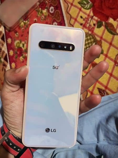 lg v60 5g gaming dual sim 03078015663 with charger 90fps 0