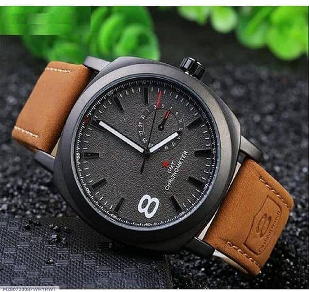 men's analog watch 0