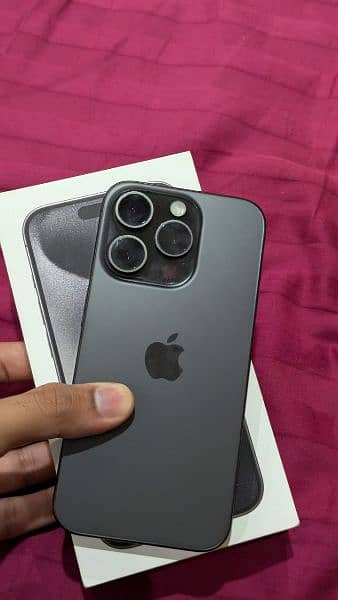 iphone 15 pro Non pta full box 0