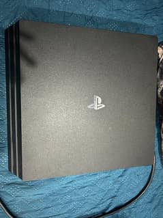 PS4 Pro with remote and games