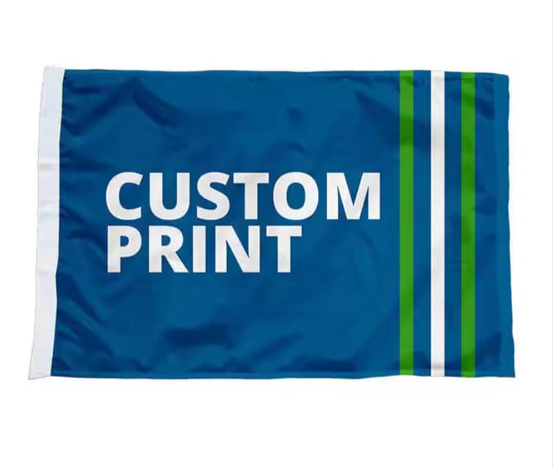 Indoor Flag with Golden Pole for Office, Country Table flag03008003560 8