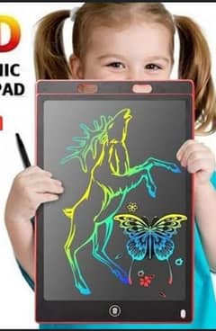 LCD writing table for babies easily eras with one touch