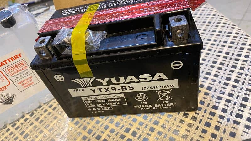 Brandnew Yuasa Battery Heavy Bike Super Benelli Gsxr Kawasaki Suzuki 1