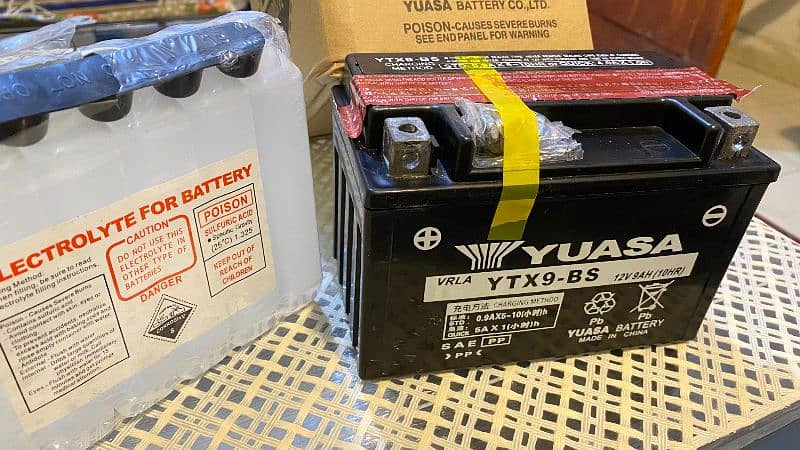 Brandnew Yuasa Battery Heavy Bike Super Benelli Gsxr Kawasaki Suzuki 2