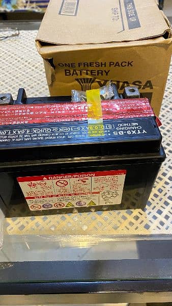 Brandnew Yuasa Battery Heavy Bike Super Benelli Gsxr Kawasaki Suzuki 6