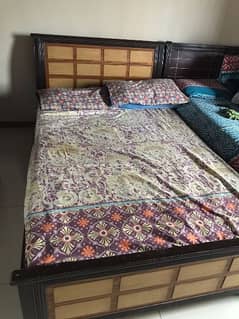 Bed Single & Wardrobe