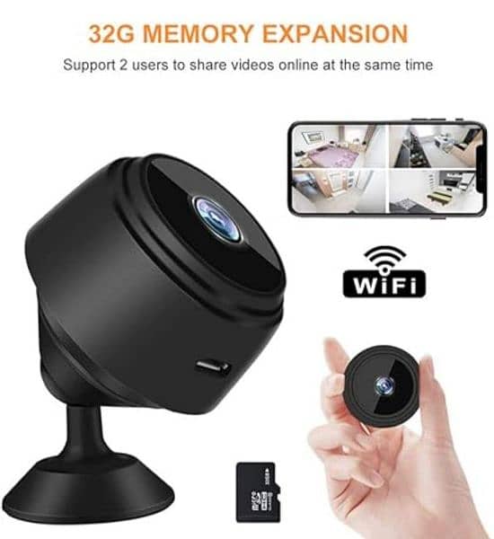 Mini Wifi Camera l Free Delivery Pakistan l Baby Care l 0323-4536375 3