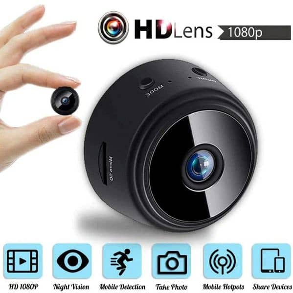 Mini Wifi Camera l Free Delivery Pakistan l Baby Care l 0323-4536375 6