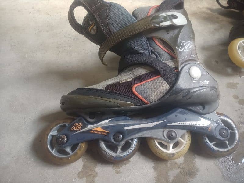 original k2 skate shoes best wheels rubber wheel all Pakistan delivery 1