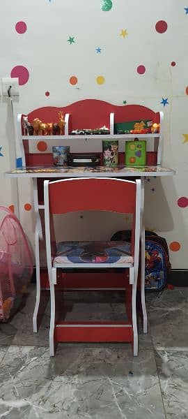 kids Study Table with chair 0