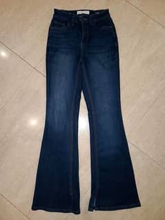 DENIM JEANS WOMEN WAIST 24 L 30