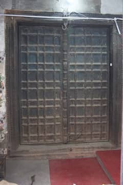 antique heavy door