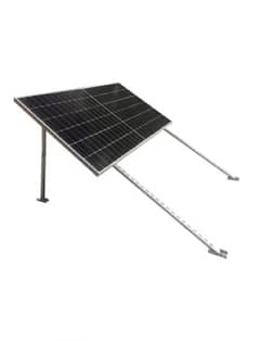 Galvenized Iron Solar Panel Stand for 2 Panels