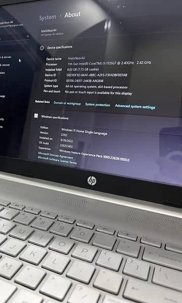 Hp 15s Laptop 3