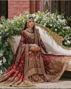 bridal dress / lehenga