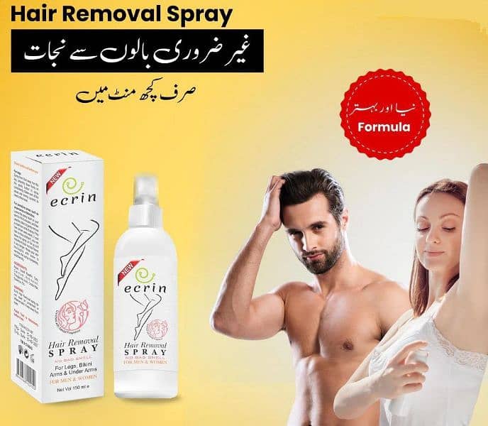 Hair removal spray 1