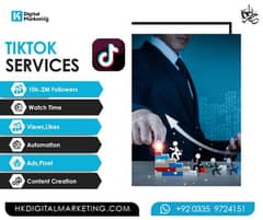 Tiktok Facebook Instagram YouTube marketing services