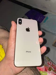 iPhone X s max  64gb jv sim time available gold colour