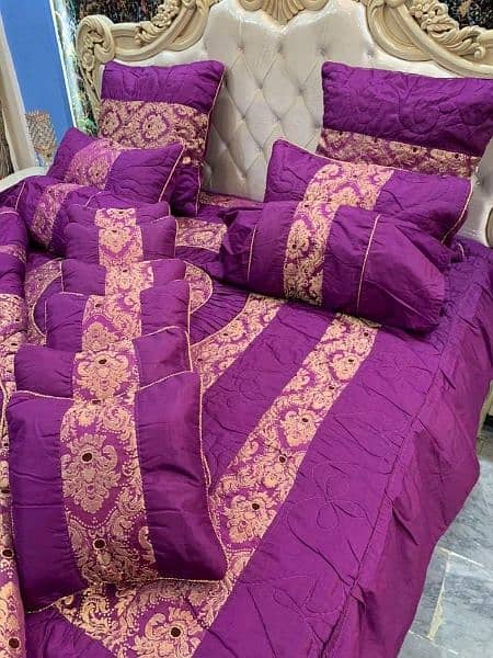 7 Pcs Jacquard Quilted Bridal Sets 1