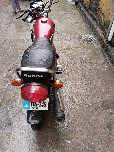 Honda cg125 2023 model Islamabad number lush condition 7