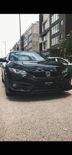 civic x 2018 original front back bumpers