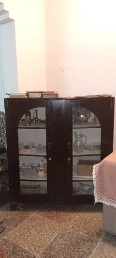 Wooden Showcase for Sale