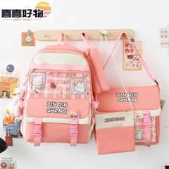 4pcs bags for students. Price 2800PKR.