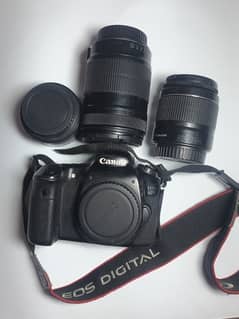 canon 60d with 3 lenses (full package)