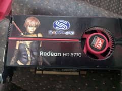 amd radeon hd 5770 graphic card