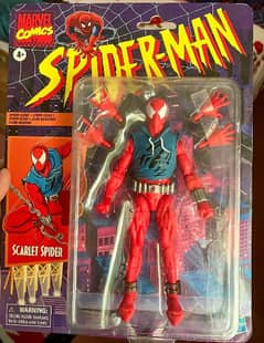 Marvel Legends Scarlet Spider-man Action Figure For Sale!