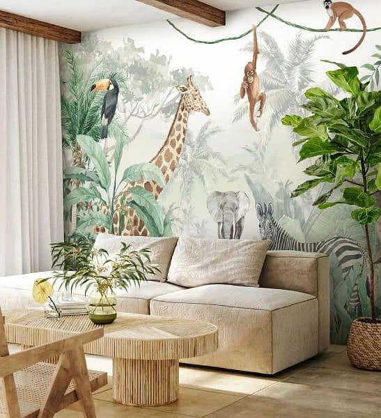 Wallpaper/wall pictures/PVC panel/home decor/3d wall design/ 8