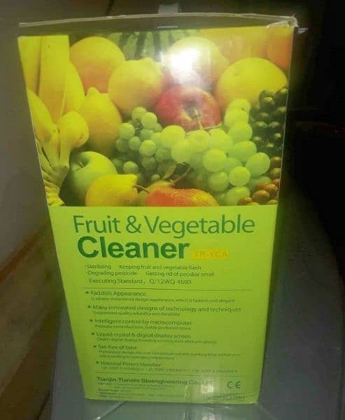 Fruit and Vegetables Cleaner 1