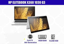 HP ELLITEBOOK X360 1030 G3 Core i5 8th generation. 0