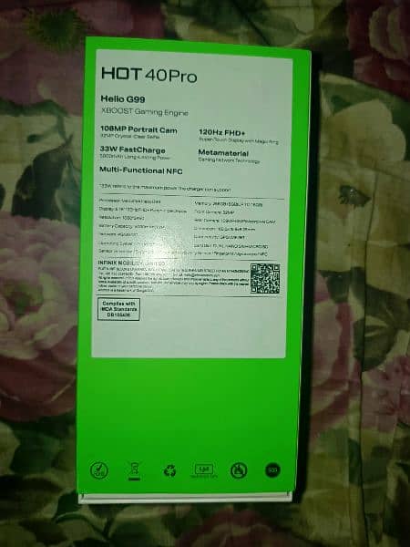 Infinix hot 40 pro 6