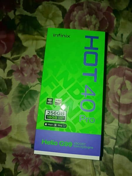 Infinix hot 40 pro 7