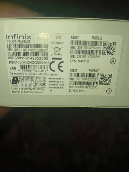 Infinix hot 40 pro 8