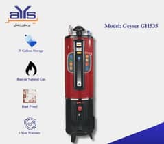 Super Asia Dual geyser 35 Gallon