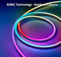 rgb neon light   24v  5m,roll